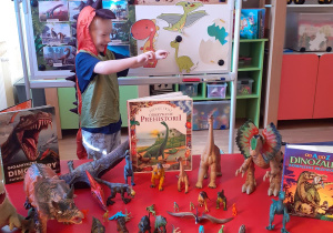 Muzeum dinozaurów z żywym eksponatem "Dino- Filip".